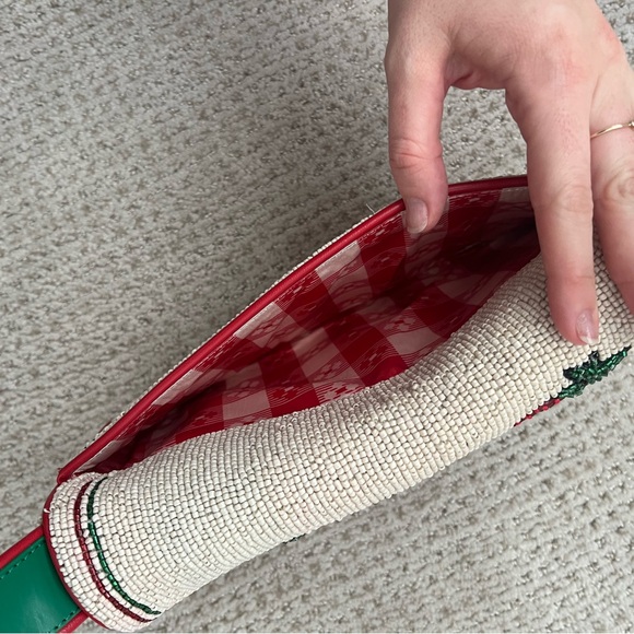 STAUD Tomato Pasta - Cream and Red Shoulder Bag - Picture 7 of 10